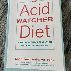 The Acid Watcher Diet Book - 28-Day Reflux Prevention Program by ENT Doctor NEW